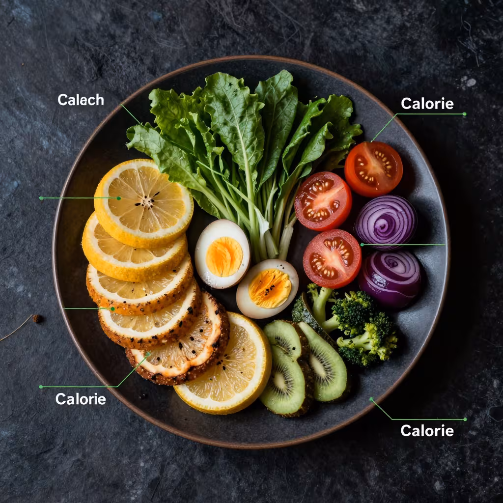 AI food recognition scanning a meal to detect calories and macros